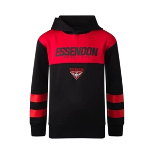 Essendon Bombers Official AFL Winter Youth Kids Lifestyle Pullover Hoody Hoodie - Foto 1 di 4