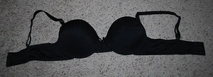 Native Intimates Black Bra Size 40 B Molded Padded Cups Adustable Straps SEXY - Picture 1 of 4
