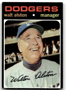 1971 Topps #567 Walt Alston Los Angeles Dodgers HOF EX-EXMINT + SET BREAK! - Bild 1 von 2