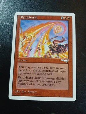 Magic The Gathering Pyrokinesis Anthologies LP Condition.    ●216 - Image 1 of 4