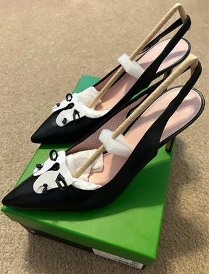 kate spade new york Veronica Black Slingback Pumps Women Size 11 B New in Box - Image 1 of 4