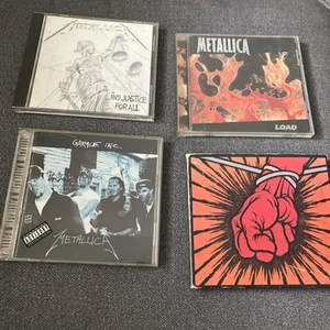 Metallica 4 CD LOT! Garage Inc And Justice For All Load St. Anger - Picture 1 of 9