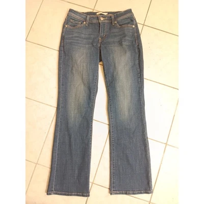 Женские джинсы Levi's 529 Curvy Bootcut размер 6 средние вареные джинсовые брюки - Изображение 1 из 4