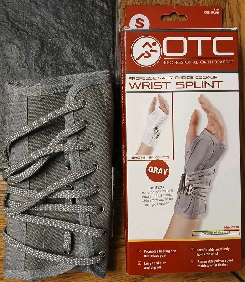 OTC Cock-Up Wrist Splint Professionals Choice Left Hand Small (2364E/L-S) NIOB - Image 1 of 2