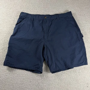 Carhartt Rugged Flex Original Fit Canvas Arbeitsshorts blau Herren Größe 40 x 8 - Bild 1 von 5