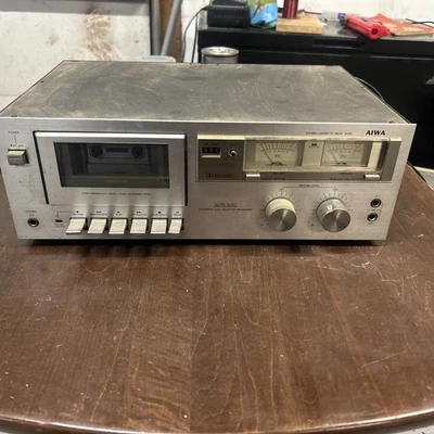 Cubierta de casete estéreo vintage Aiwa AD-M100U Foto 1 de 4