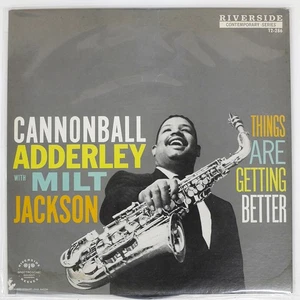CANNONBALL ADDERLEY THINGS ARE GETTING BETTER RIVERSIDE SMJ6122 Japan VINYL LP - Imagen 1 de 1