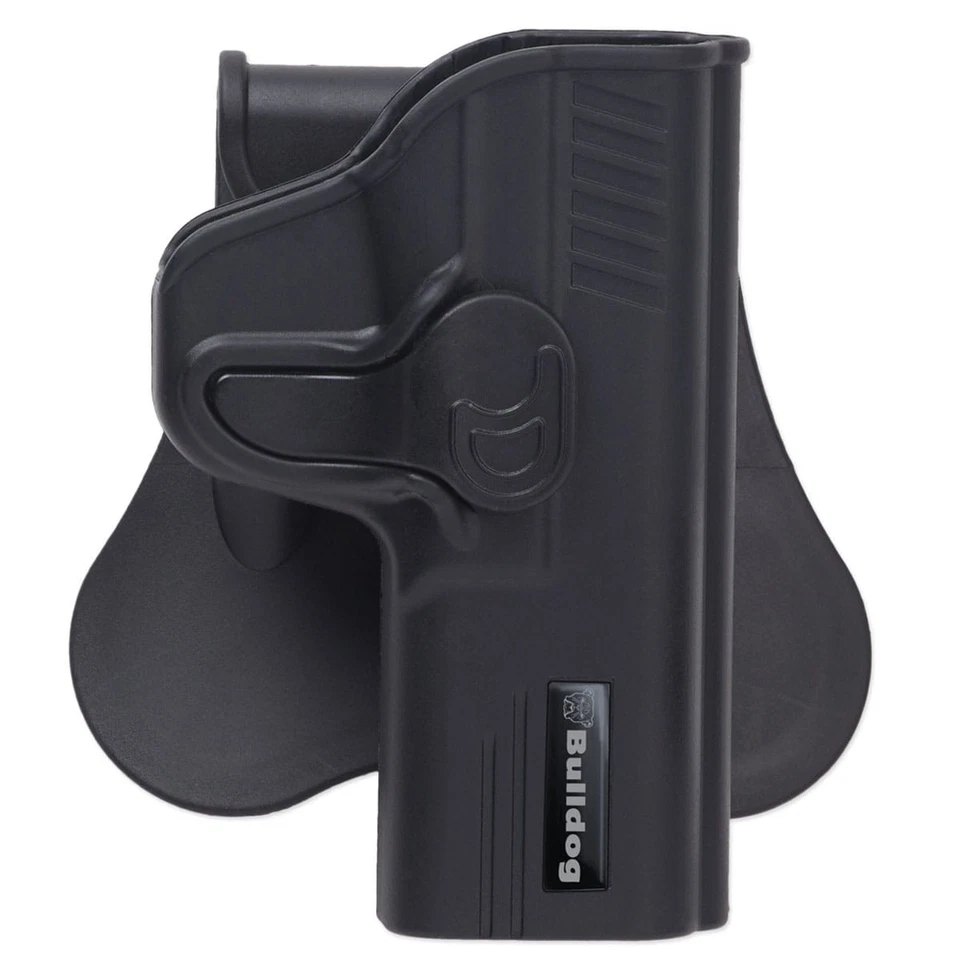 Bulldog Cases Rapid Release Polymer Holster Black Fits Glock 42
