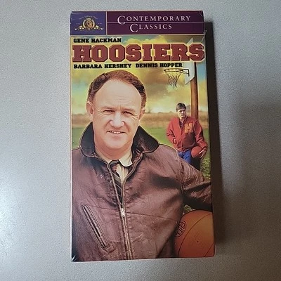Hoosiers (1986) New Sealed VHS Gene Hackman  Contemporary Classics MGM Foto 1 de 3