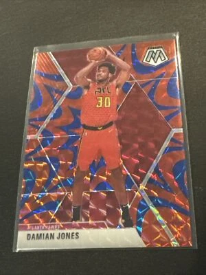 20190-20 Panini Mosaic Damian Jones Reactive Blue Prizm Parallel NM - Image 1 of 2