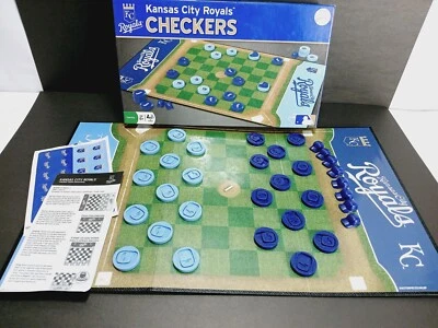 KC Royals Checker Game = Complete = Opened, but never played = by Master Pieces - Image 1 of 4