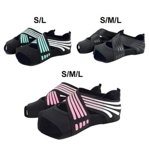 1 par de zapatos de yoga de ballet para mujer Pilates mango calcetines máquina - Imagen 1 de 16
