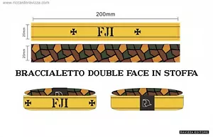 Bracciale FJI - Camo di Riccardo Ravizza, 2024, Ravizza Editore - Picture 1 of 3