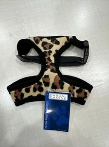 CC Plush Print Harness Leopard Small - Picture 1 of 2