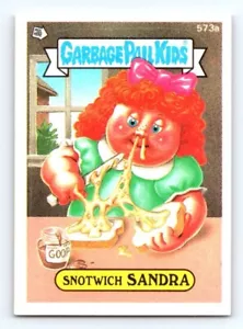 SNOTWICH SANDRA 573A - GPK GARBAGE PAIL KIDS SERIES 14 1988 NM - Bild 1 von 2