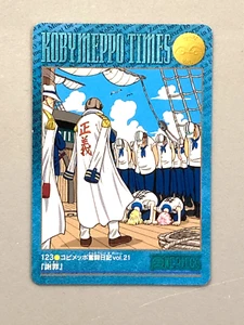 "Koby Meppo Times" One Piece Bandai Visual Adventure Card (#123) - Picture 1 of 2