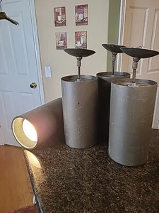 1960s MARCO Marvin Electric Mfg. Co. Industrial Can Light MCM 6"x16" RARE ITEM - Picture 1 of 24