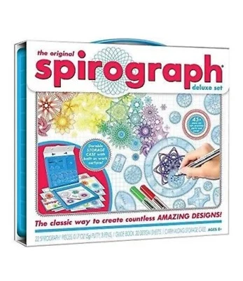 Spirograph Original Deluxe Design Set ~ Create Art Shape Designs - Brand New - Image 1 of 4