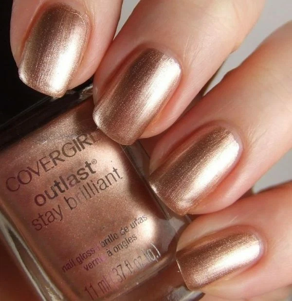 Brillo de uñas Covergirl Outlast Stay brillante #225 centavo perfecto - NUEVO Foto 1 de 1