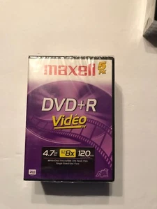 3 Packungen DVD+R Video Maxell Sony Imation Brandneu! - Bild 1 von 3