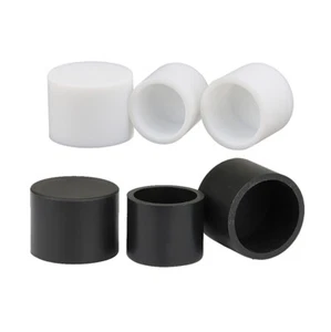 Silikon Gummi Kappe Rund Rohrkappen Stuhlbeinkappen Endkappen 3,7mm - 78,5mm - Picture 1 of 67