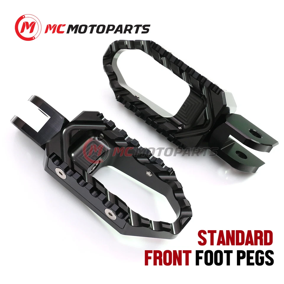 TRC 宽旅游数控骑手脚钉适用于雅马哈 FJR 1300 2001 - 2013 — 第 1/4 张图片