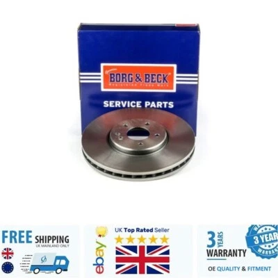 Brake Disc BBD6196S For Mercedes E-CLASS Chrysler CROSSFIRE 99-07 05135475AA - Image 1 of 3