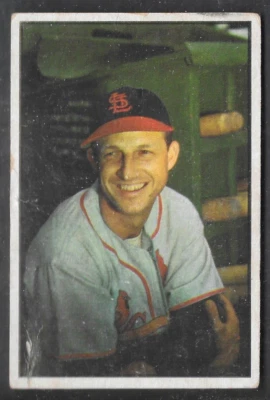 1953 Bowman Stan Musial No 32 St. Louis Cardinals хорошее состояние - Изображение 1 из 2