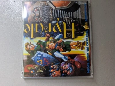 Hyrule music from the original Zelda Ocarina of Time N64 soundtrack CD - Photo 1/4