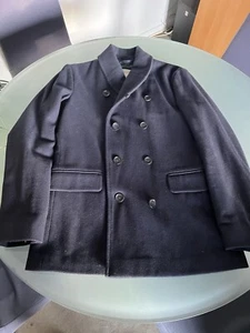 Neue , ungetragene Ben Sherman Schalkragen Caban Jacke Dunkelblau L NP 289€ - Bild 1 von 11