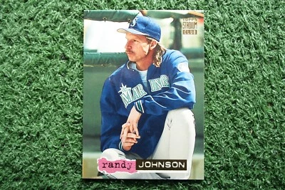 Randy Johnson 1994 Topps Superstar Samplers - Stadium Club #438 Golden Rainbow - Image 1 of 3