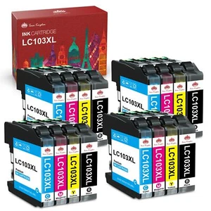 LC103XL Ink Cartridges For Brother LC-103 MFC-J470DW J475DW J870DW DCP-J152W Lot - Picture 1 of 14