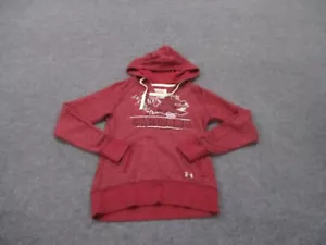 Carolina Gamecock Hoodie Adult M Under Armour Pullover Football Sweatshirt Women - Picture 1 of 11