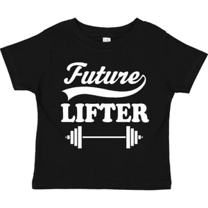 Inktastic Future Lifter Weightlifting Toddler T-Shirt Weightlifter Lifting Kids - Picture 1 of 10