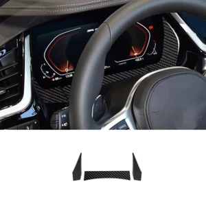 3pcs Carbon Fiber Front Dashboard Speedometer Cover For BMW Z4 G29 2019-2022 - Picture 1 of 11