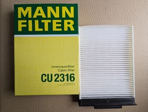 MANN CU2316 Car Cabin Filter Fits RENAULT - Picture 1 of 1