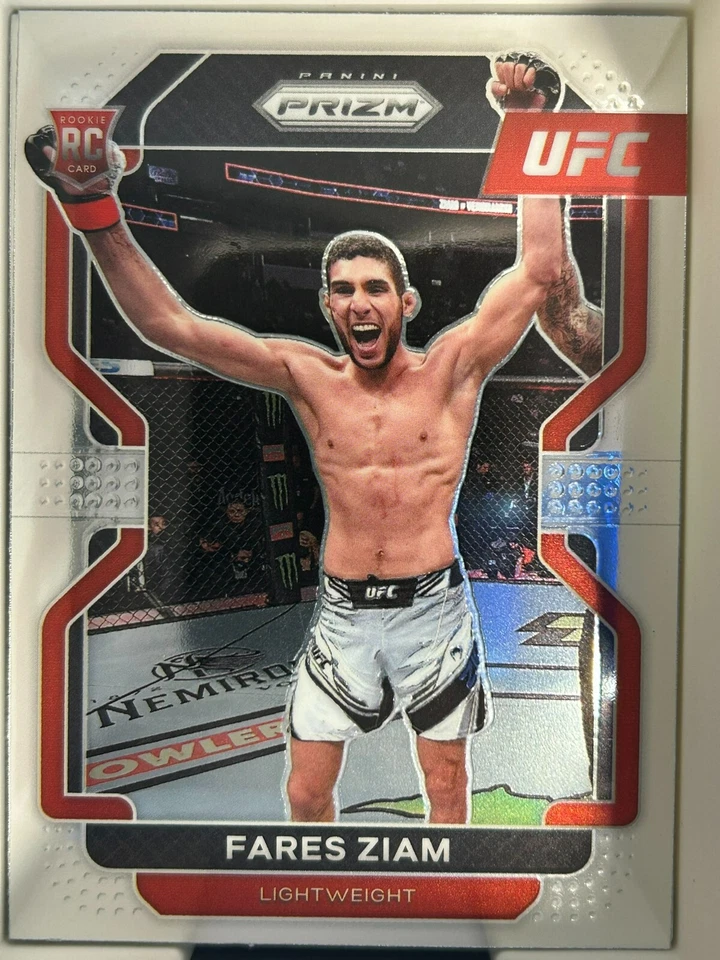 2022 Panini Prizm UFC - Fares Ziam #143 (RC) - Image 1 of 1