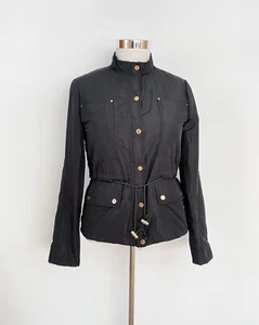 AJ ARMANI JEANS gold hardware pocket anorak jacket / EU 44, US 8 / AU 10, 12 - Picture 1 of 14
