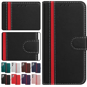 For Samsung Galaxy A56 5G/A36 5G/A26 5G Magnetic Flip Stand Leather Wallet Case - Picture 1 of 15