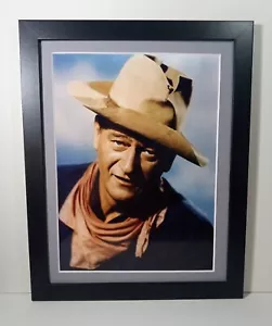 John Wayne The Duke Display Custom Framed Western Movie 8x10 Photo Plaque - Picture 1 of 4