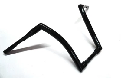 Fat Ape Hangar Handlebars Black Hefty 1 1/2" x 12" For Harley Softail FXD 40020 Foto 1 de 2