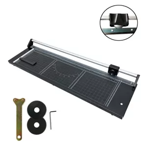 Rotary Paper Trimmer Cutter with Angle Line Paper Cutting Machine Roller 36 inch - Picture 1 of 11