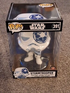 2020 Funko POP! Star Wars Bobblehead Stormtrooper 391, 10 Inch New In Box - Picture 1 of 9