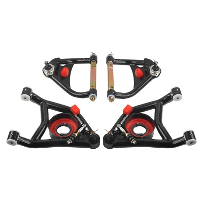 Brazos de control tubulares superiores e inferiores para Chevrolet El Camino 64-72 carrocería conjunto pesado Foto 1 de 4