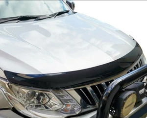 FOR MITSUBISHI L200 SERIES 5 2015-2019 BONNET GUARD STONE BUG PROTECTOR DEFLECT - Picture 1 of 16
