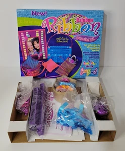 Lisa Frank Rainbow Ribbon Weaving Kit VTG New Open Box Sealed Contents P2003 - Picture 1 of 20
