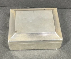 Gotham Vintage Cigarette Trinket Box Sterling Silver  - Picture 1 of 5