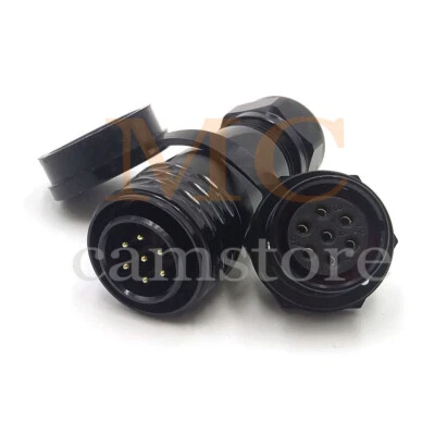 SA20 Connector,WEIPU 7pin waterproof aviation power signal connector male plug - Image 1 of 4