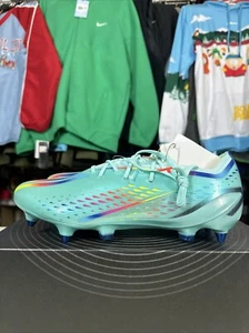 Adidas X Speedportal.1 Soft Ground Aqua Blue Soccer Cleats GW8442 Men's 10 - Picture 1 of 7