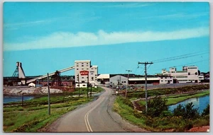 Pugwash Nova Scotia Famous Windsor Salt Mines Postcard - Picture 1 of 2